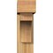 Ekena Millwork Westlake Block Rough Sawn Bracket w/ Offset Brace, Western Red Cedar, 6"W x 18"D x 18"H BKT0604X18X18WTL05RWR - alternate 3